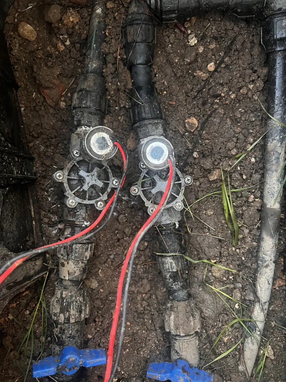 Reparación de electroválvulas de riego enterradas